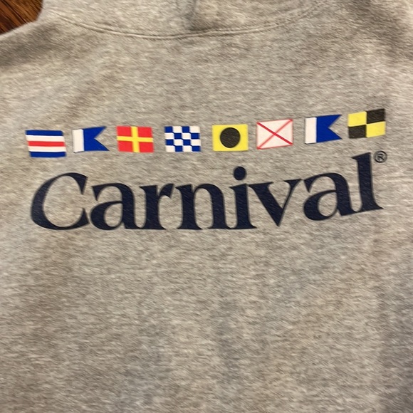 Carnival cruise sweatshirt - Picture 2 of 5